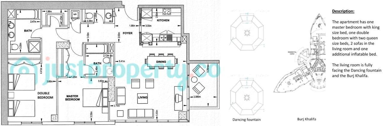 Elite Royal Apartment Дубай Экстерьер фото
